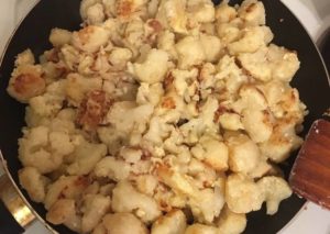 Замороженная цветная капуста жареная рецепты