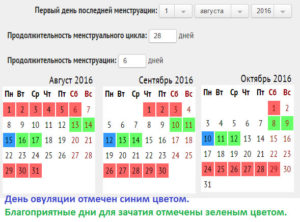 Как узнать благоприятный день для зачатия?