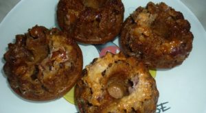 Кекс без яиц с вишней