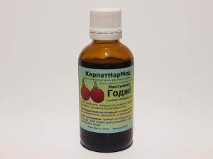 Годжи настойка на спирту