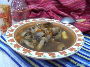 Постный суп с грибами шампиньонами рецепт