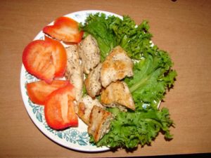 Быстрый белковый ужин