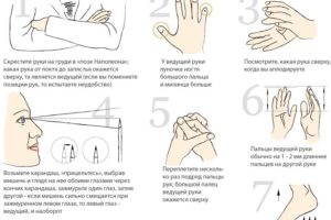 Как проверить ребенок правша или левша?