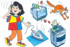 Опасности для детей в доме