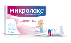 Клизма микролакс для новорожденных при запорах