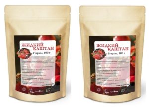 Жидкий каштан в аптеке стоимость