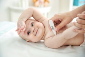 Как у ребенка измерить температуру?
