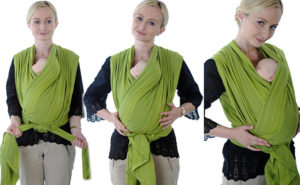 Слинг шарф инструкция для новорожденных