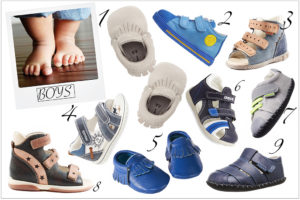 Как подобрать ребенку первую обувь?