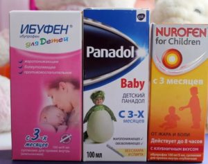 Жаропонижающие капли для детей