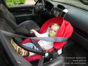 Пдд перевозка детей на переднем сиденье автомобиля