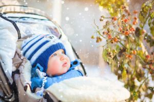 Как зимой гулять с ребенком?