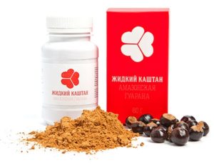 Как выглядит настоящий жидкий каштан?