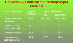 Температура у ребенка ректально норма