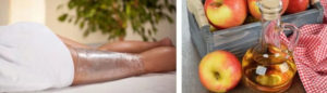 Как правильно делать обертывание яблочным уксусом?