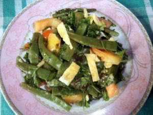 Фасоль стручковая замороженная рецепты приготовления салат