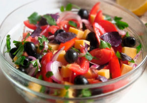 Летние салаты без майонеза