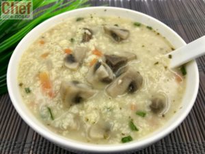 Постный вкусный грибной суп