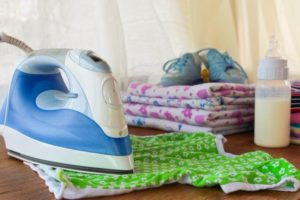 Белье для новорожденных как гладить