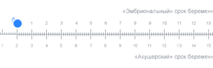 Акушерские и эмбриональные недели беременности