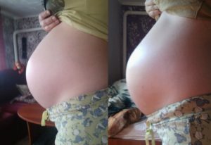 Маленький живот на 36 неделе беременности