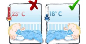 Температура в детской новорожденного