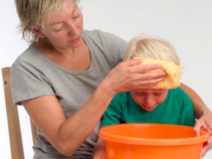 Что делать если малыша вырвало?