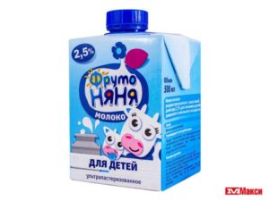 Ультрапастеризованное молоко для детей до года
