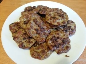 Котлеты из печени куриной по дюкану