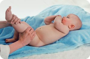 Массаж полуторамесячного ребенка