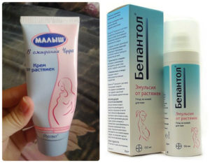 Мазь от растяжек после беременности