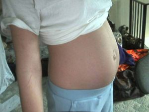 Большой живот 21 неделе беременности