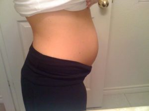 Беременность 14 15 недель живот