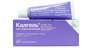 Гель для детей от зубов