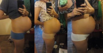 При беременности живот стал твердым 41 неделя