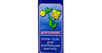 Крем морозник для похудения инструкция