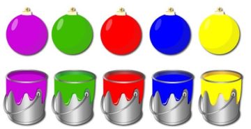 Как научит ребенка цветам?