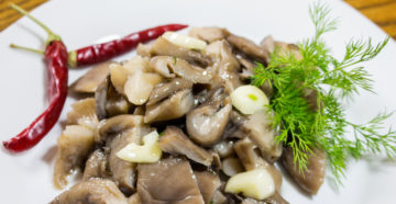 Кулинария грибы вешенки