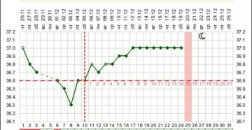 Температура на 5 неделе беременности