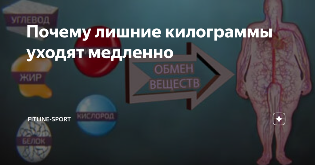 Почему килограммы уходят медленно?