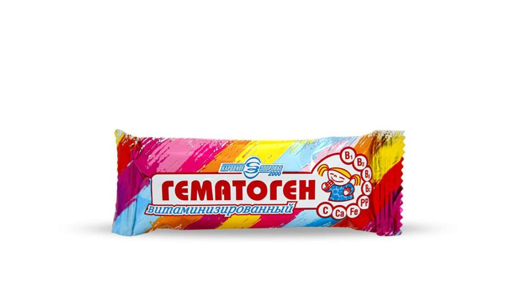 Несладкий гематоген